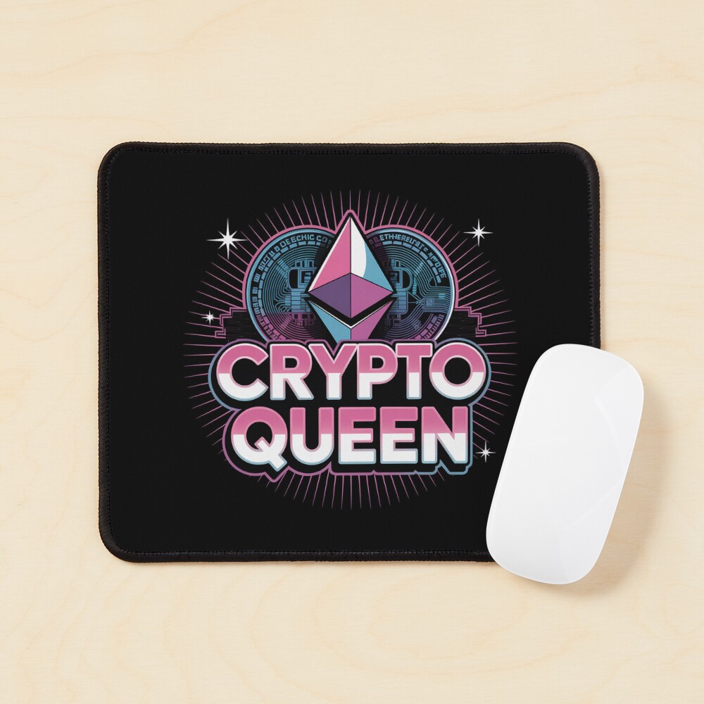 Crypto queen, girl bitcoin crypto 