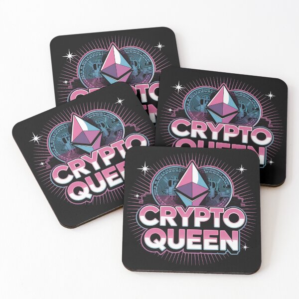 Item preview, Crypto queen, girl bitcoin crypto  designed and sold by NoetherSym.