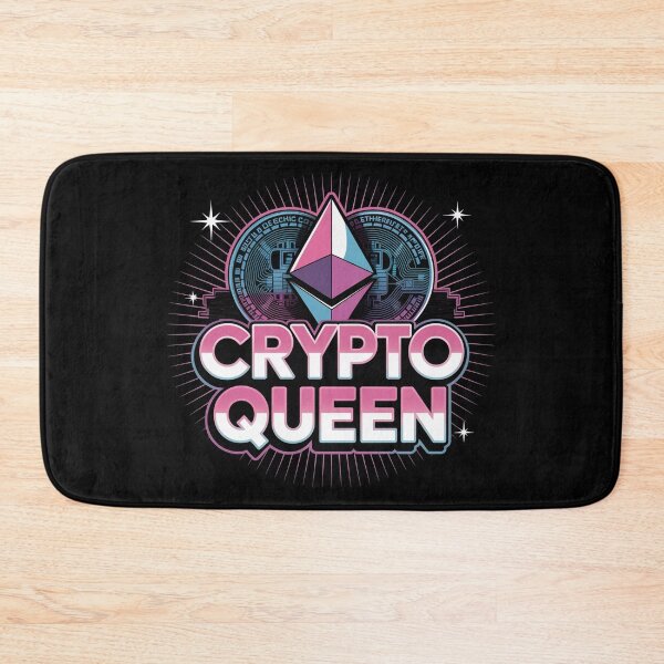 Item preview, Crypto queen, girl bitcoin crypto  designed and sold by NoetherSym.