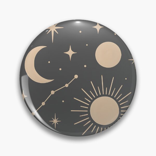 Item preview, Celestial Sun Moon Stars – Minimal Cosmic Aesthetic Design designed and sold by Chubs.Store.