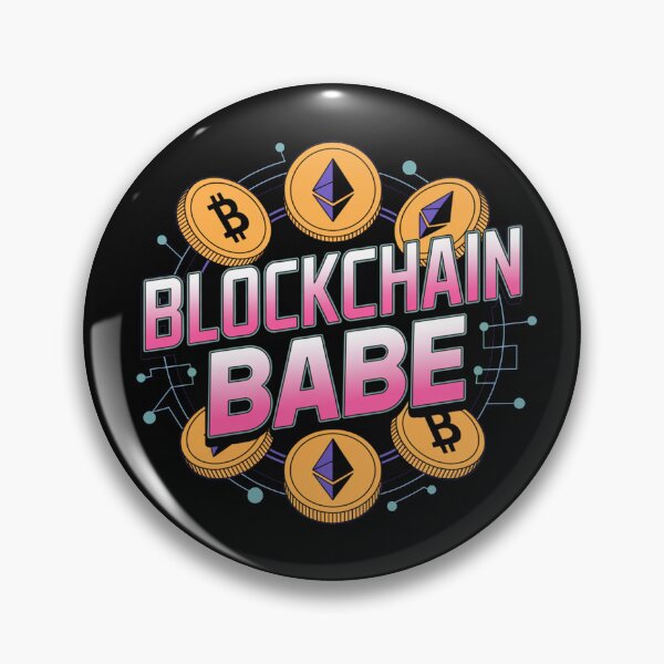 Item preview, Blockchain babe, girl bitcoin crypto designed and sold by NoetherSym.