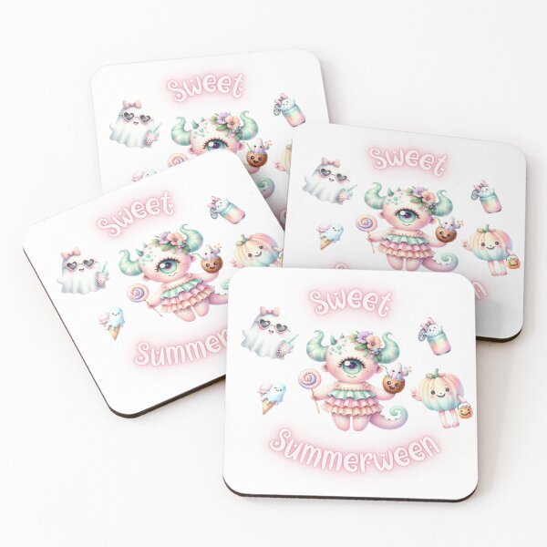 Item preview, Kawaii Creepy Cute Pastel Design – Sweet Summerween Aesthetic designed and sold by ChibiNekoSpace.