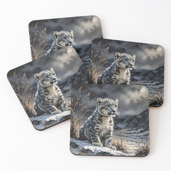 Item preview, Snow Leopard Cub designed and sold by Patricia Johnston.