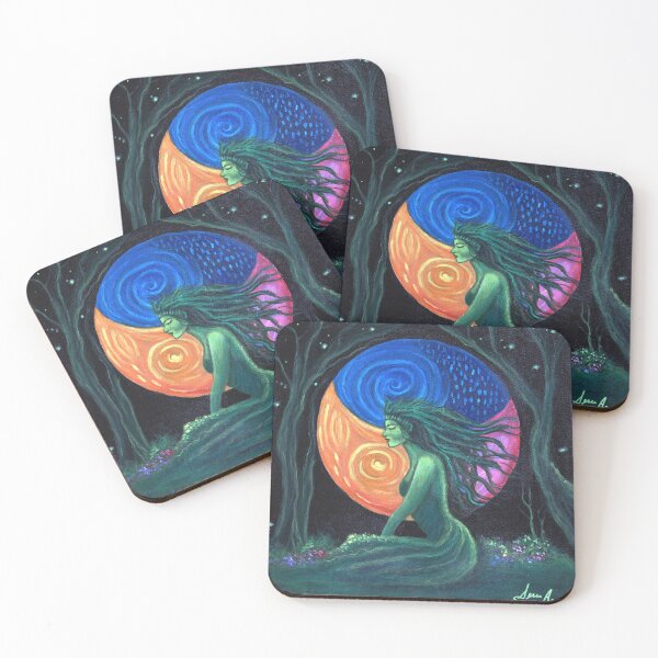 Item preview, EARTH GODESS & THE FOUR ELEMENTS designed and sold by serenaking.