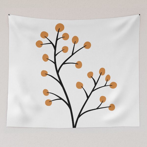 Item preview, Cute autumn branch, cozy fall design designed and sold by missbobbit.