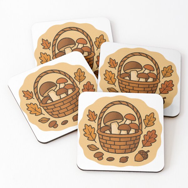 Item preview, Autumn Mushroom Basket designed and sold by TinyDoodles.