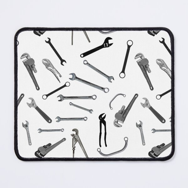 Item preview, Spanners and Wrenches on white background designed and sold by TerenceLacey.
