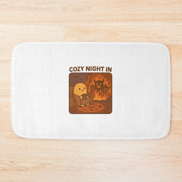 Item preview, Cozy Night In – Halloween Potato Cartoon Design designed and sold by Tater Tales.