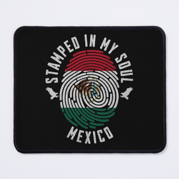 Item preview, Stamped in My Soul Mexico Flag Design Mexican Pride designed and sold by chrisrivait.