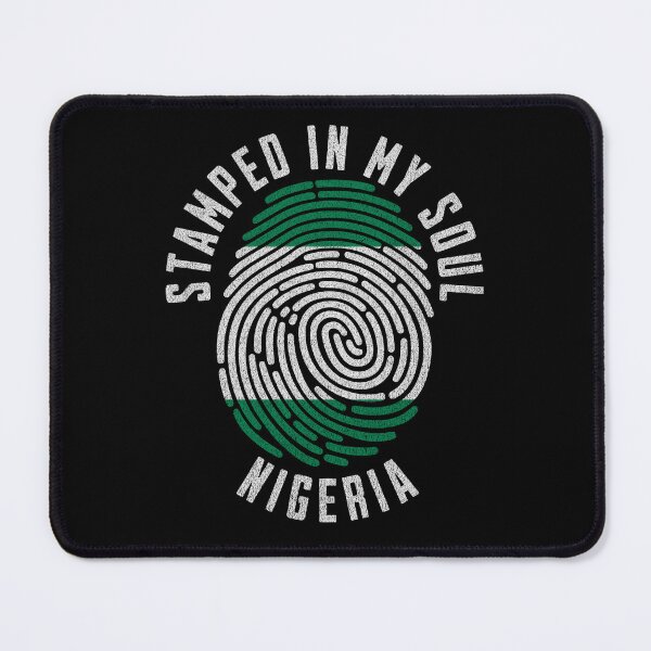 Item preview, Stamped in My Soul Nigeria Flag Naija Design Nigerian Pride designed and sold by chrisrivait.