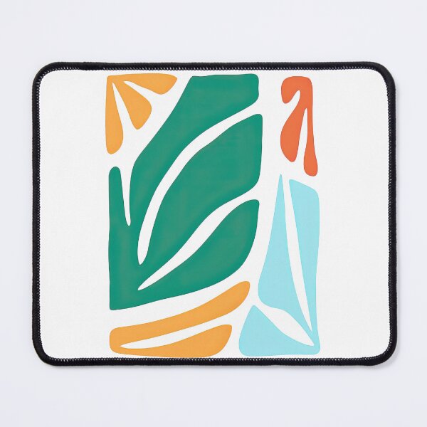 Item preview, Abstract Green, Yellow, and Orange Botanical Design designed and sold by ArtfulWeave.
