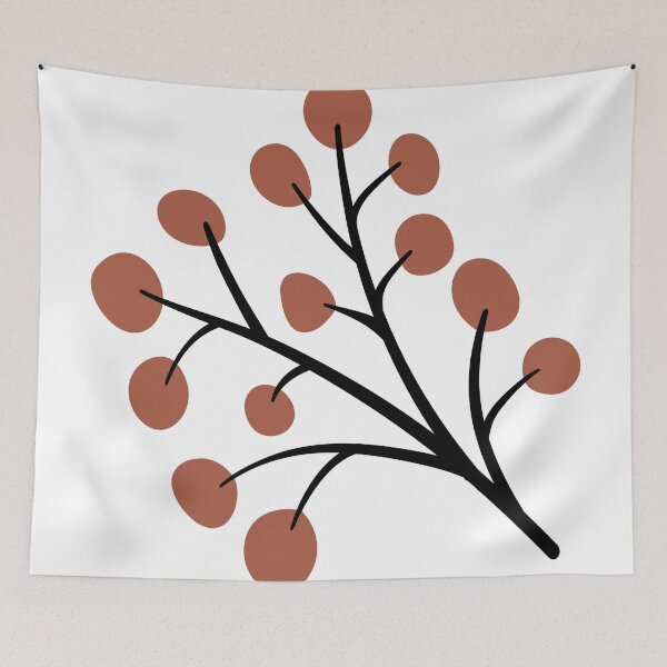 Item preview, Cute autumn branch, cozy fall design designed and sold by missbobbit.