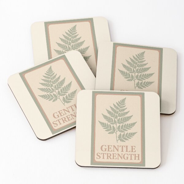 Item preview, Gentle Strength – Vintage Fern Botanical Design designed and sold by HoopeStylee.