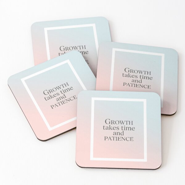 Item preview, Growth Takes Time & Patience - Mindful Progress Art designed and sold by GabrielaNavas.