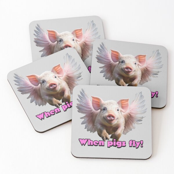 Item preview, When pigs fly! designed and sold by BIGPIX91011.