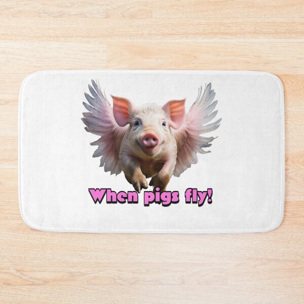 Item preview, When pigs fly! designed and sold by BIGPIX91011.