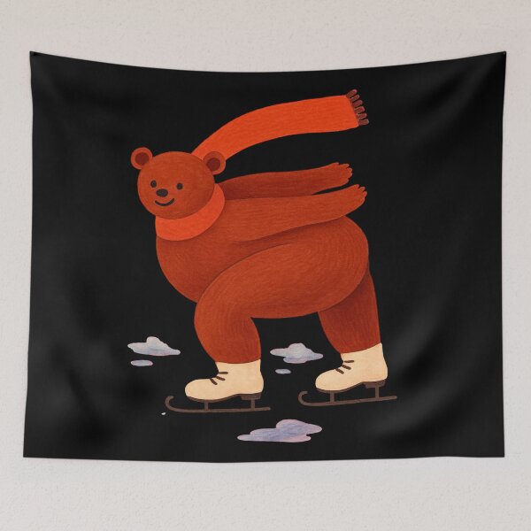 Item preview, Skating bear  designed and sold by MaPerle.