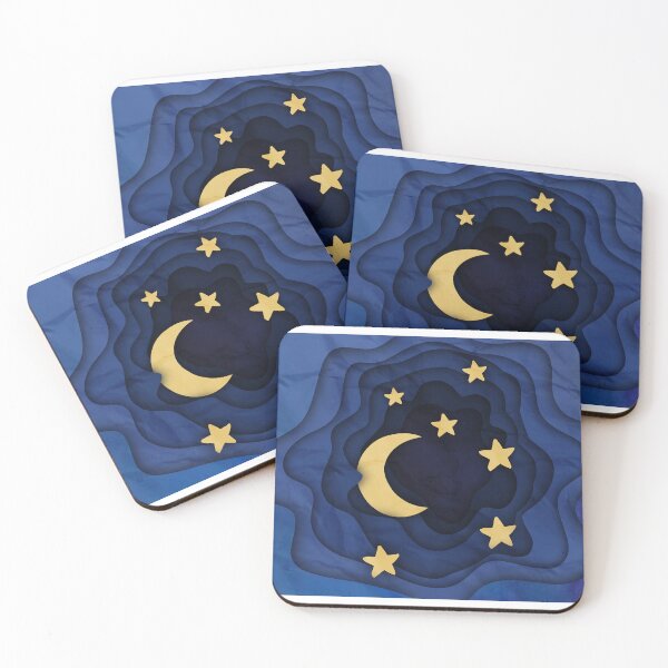 Item preview, Paper cut out moon designed and sold by Hello-Cryptid.