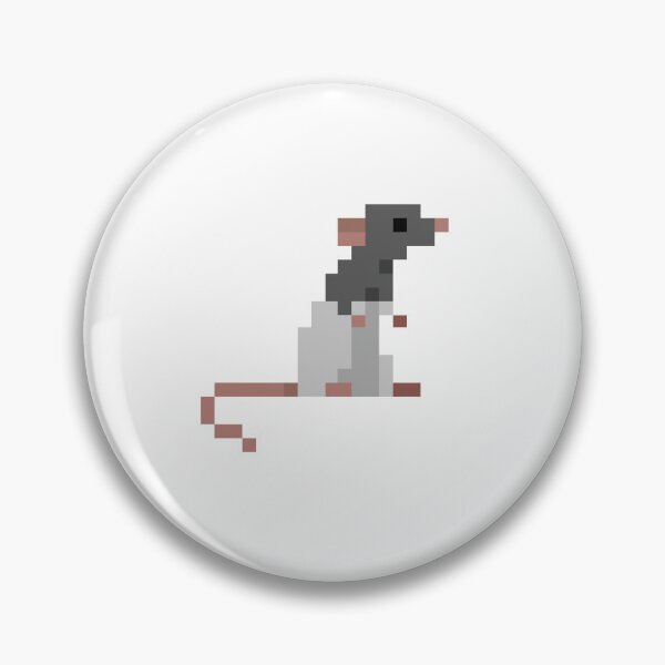 Item preview, Rat pixel art 2 designed and sold by Hobbes2594.