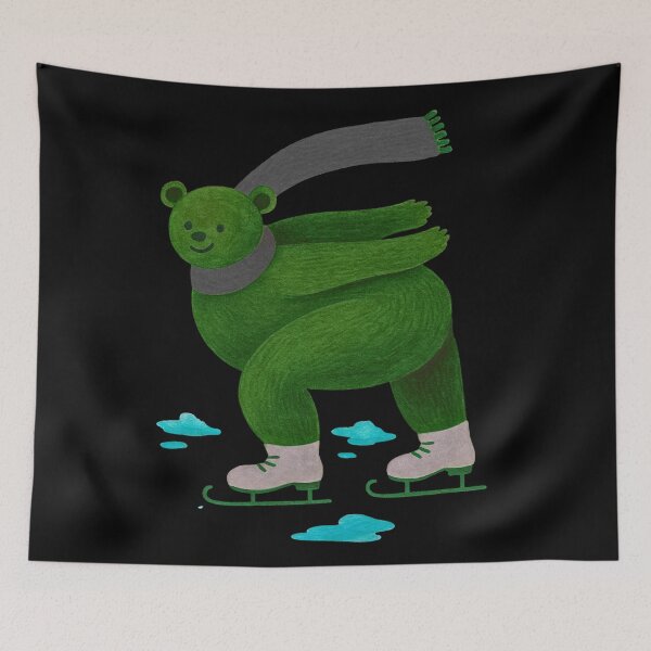 Item preview, Skating bear  designed and sold by MaPerle.
