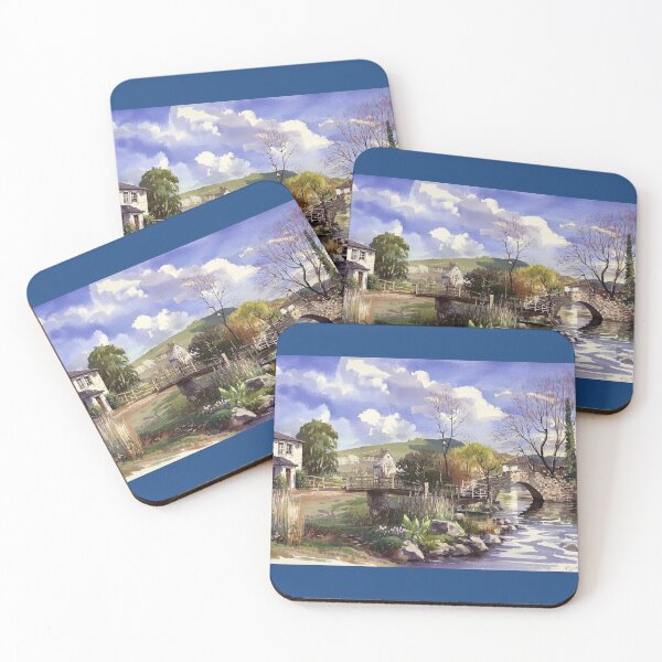Item preview, Bow Bridge Watermans Arms(Watercolour + AI) designed and sold by artsmeow.