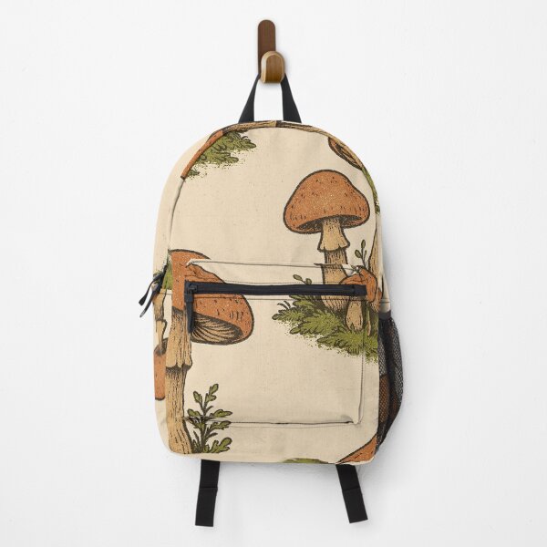 Item preview, Rustic Mushroom Trio – Cottagecore Fungi Illustration designed and sold by HoopeStylee.