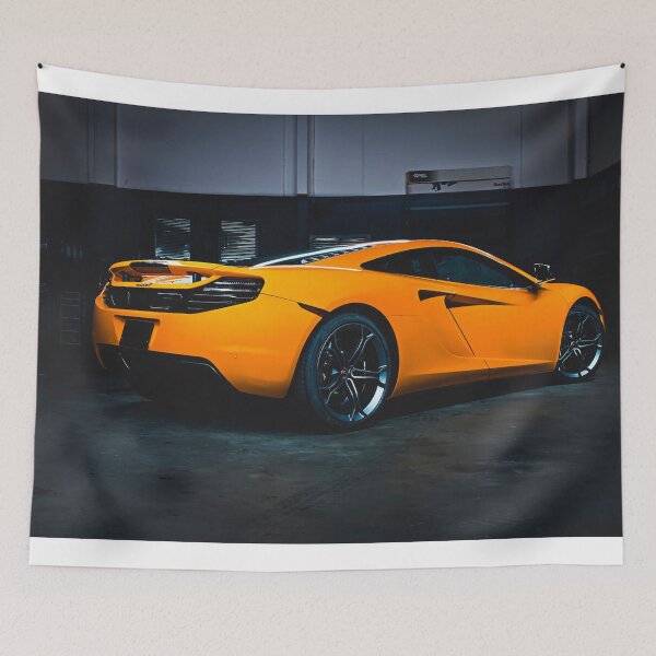 Item preview, Orange McLaren Supercar in Garage designed and sold by Ryan Swanson.
