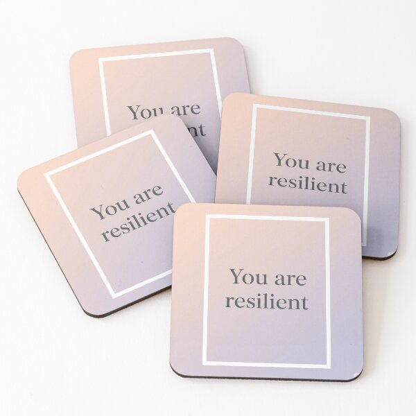 Item preview, You Are Resilient - Inspirational Strength Art designed and sold by GabrielaNavas.
