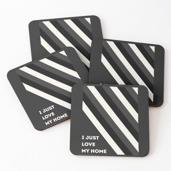 Item preview, Love Home / Harmony of White-Black-Green  designed and sold by HBBS DESIGNS.