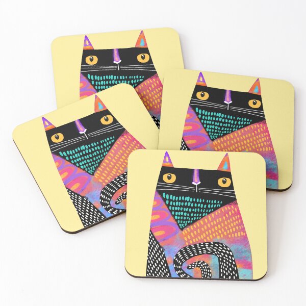 Item preview, Colorful Cat designed and sold by poket.piktures.