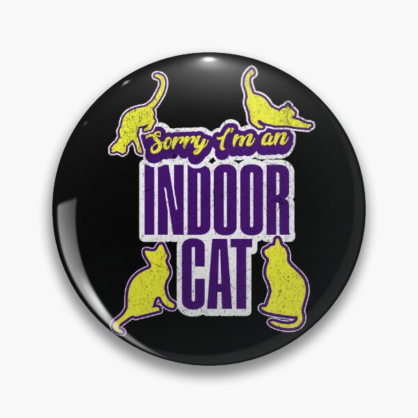 Item preview, Sorry I'm Indoor Cat Funny Introvert Saying for Cat Lovers designed and sold by chrisrivait.