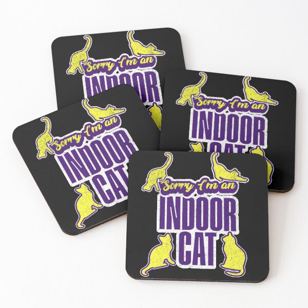 Item preview, Sorry I'm Indoor Cat Funny Introvert Saying for Cat Lovers designed and sold by chrisrivait.