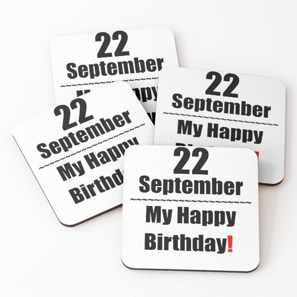 Item preview, 22 September Birthday designed and sold by ariksworld.