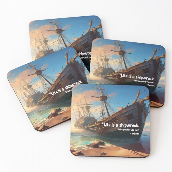 Item preview, Life is a Shipwreck designed and sold by Wayne King.