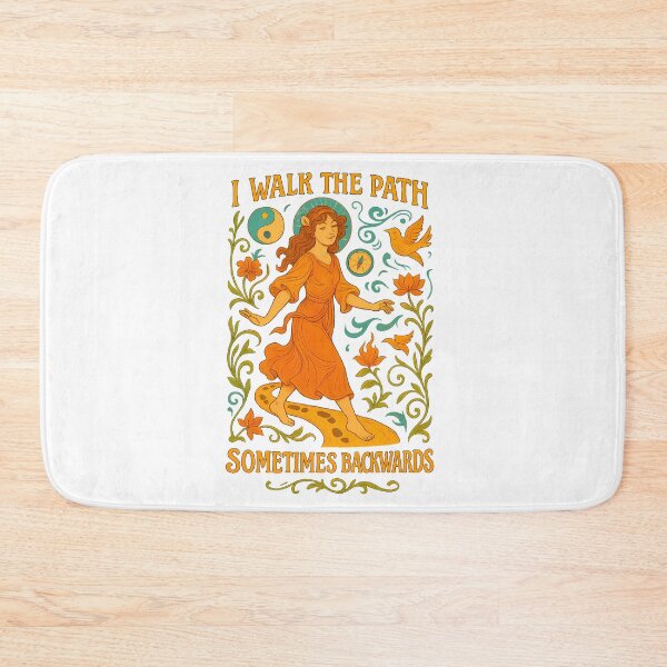 Item preview, Walk The Path Sometimes Backwards T-Shirt | Spiritual Journey Humor Tee designed and sold by MySpiritTravels.