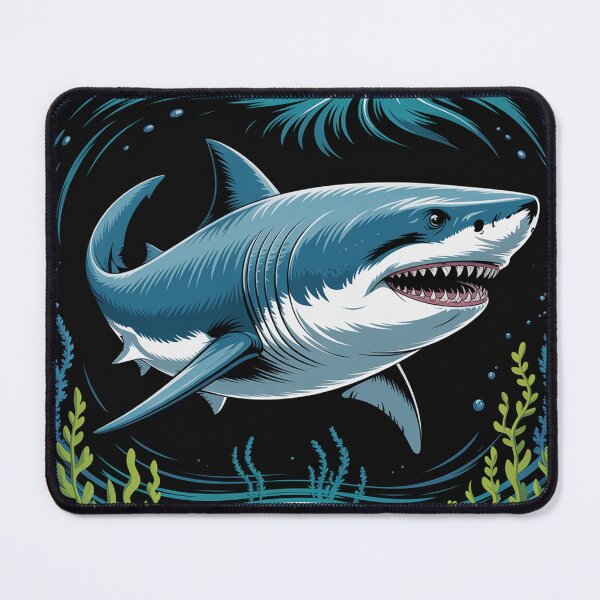Item preview, great white shark. designed and sold by Lilashakti ⭐️ ⭐️ ⭐️ ⭐️ ⭐️.