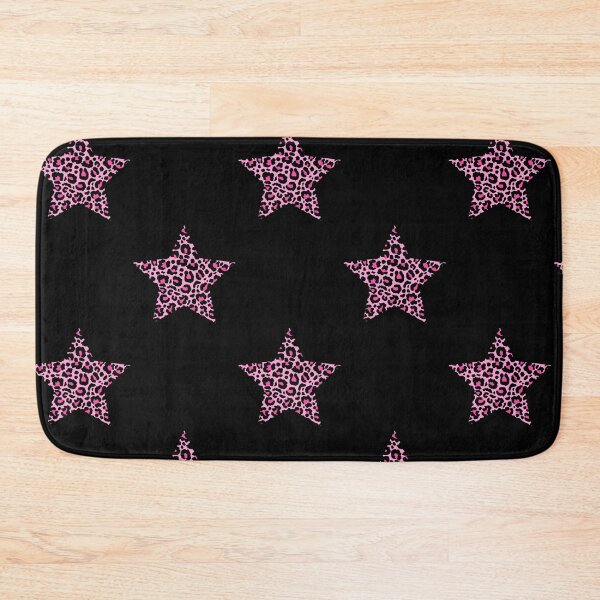 Item preview, mcbling series 1 pink leopard stars on black designed and sold by quinnhopp.