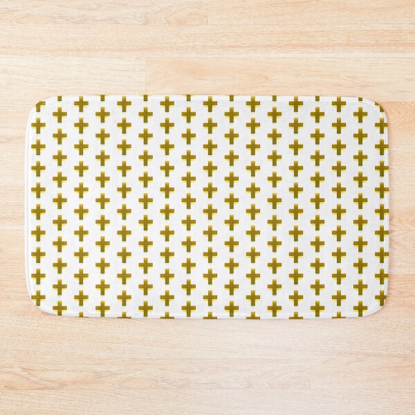 Item preview, Pattern_Cross_Yellow_01 designed and sold by Man-Made-Art.