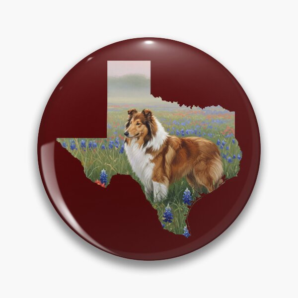 Item preview, Rough Collie in Texas Bluebonnet Field designed and sold by Douglas-Depot.