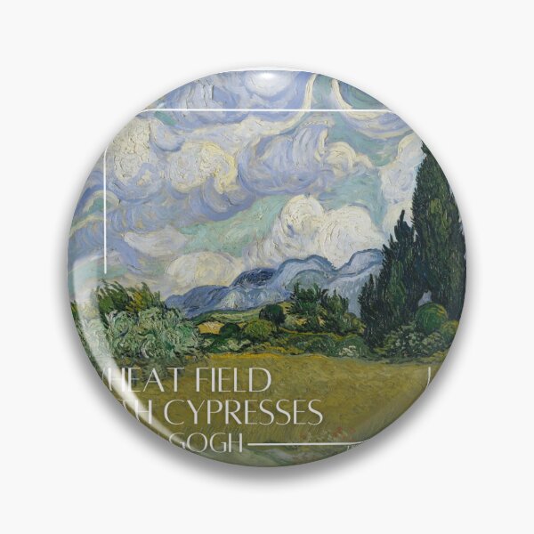 Item preview, Wheat Field With Cypresse by VG Simple Print designed and sold by Syd-ah.