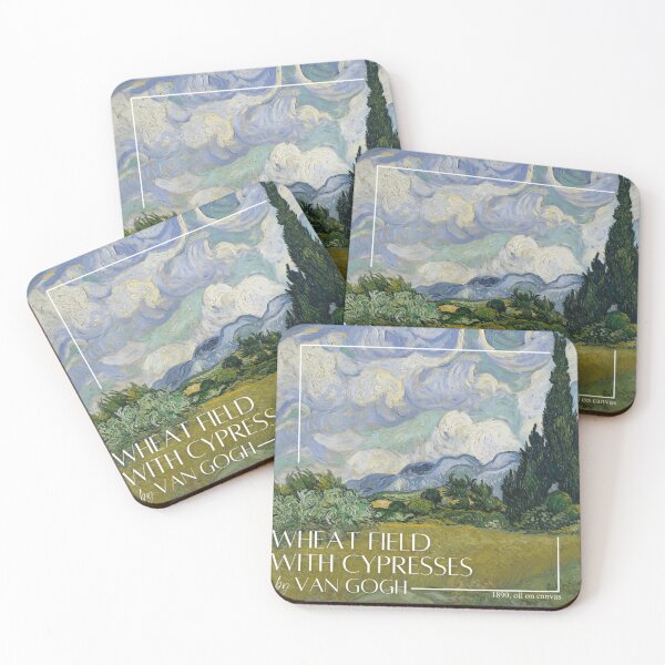 Item preview, Wheat Field With Cypresse by VG Simple Print designed and sold by Syd-ah.