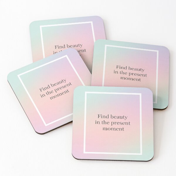 Item preview, Find Beauty in the Present Moment - Mindfulness Art designed and sold by GabrielaNavas.