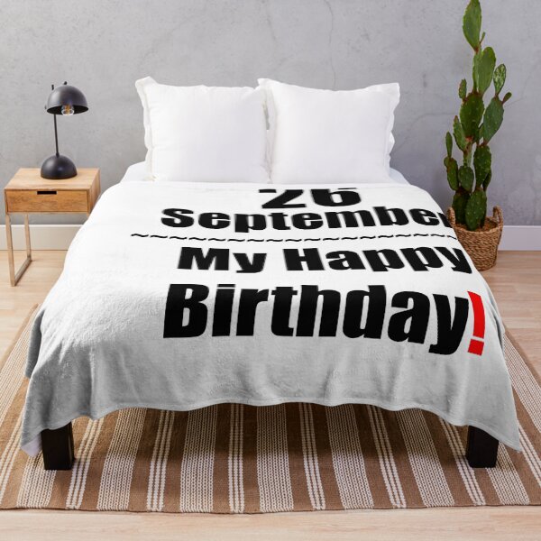 Item preview, 26 September Birthday designed and sold by ariksworld.