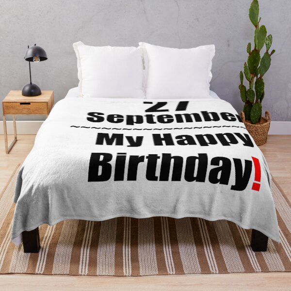 Item preview, 27 September Birthday designed and sold by ariksworld.