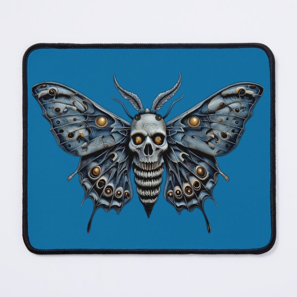 Item preview, ZOMBIEHEAD MOTH designed and sold by Pickle Wicked Designs.