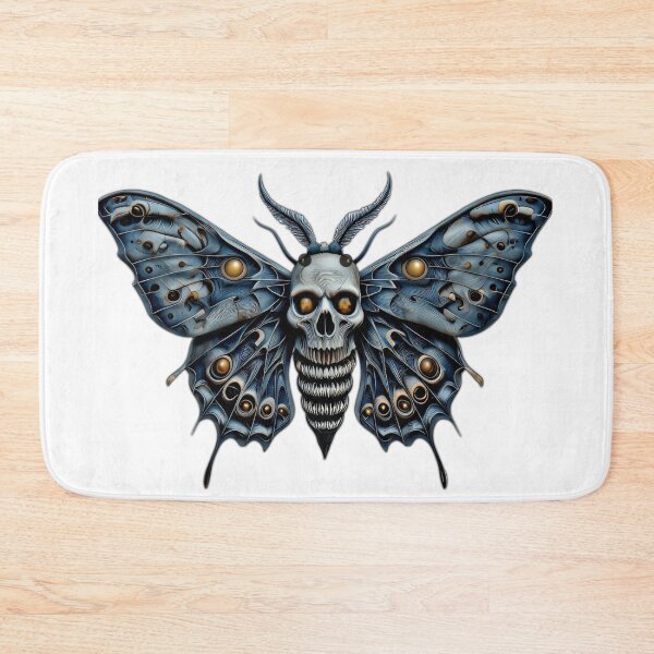 Item preview, ZOMBIEHEAD MOTH designed and sold by Pickle Wicked Designs.