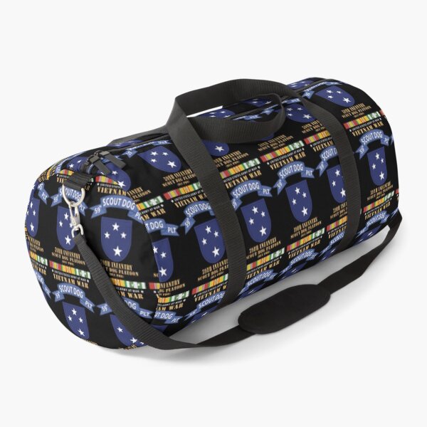 Item preview, Army - 59th Infantry Scout Dog Platoon - Blue Tab VN SVC X 300 designed and sold by Military Insignia Products.