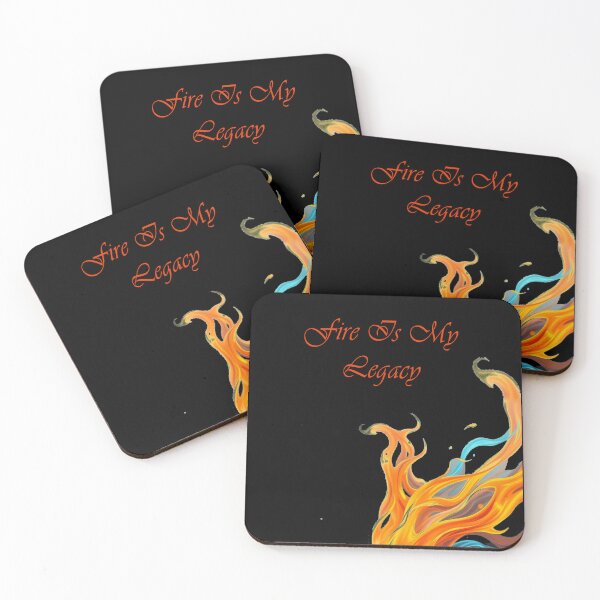 Item preview, Fire Is My Legacy – Powerful Flame Art Design designed and sold by rawr00.