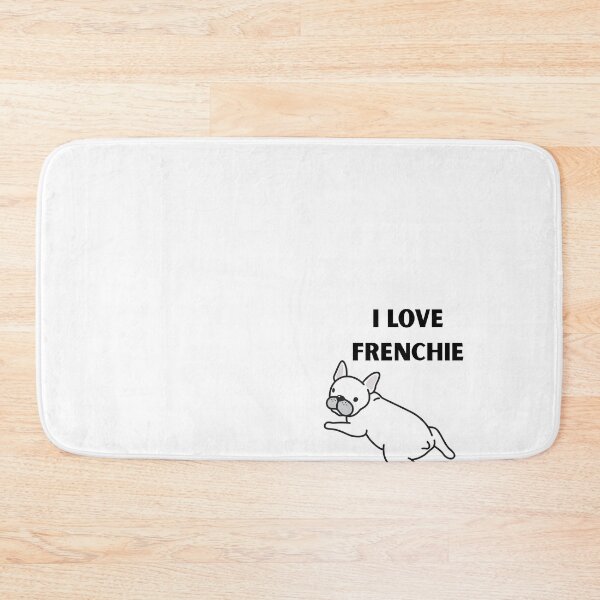 Item preview, I Love Frenchie – Cute Cartoon French Bulldog Design  designed and sold by ideashoppl.