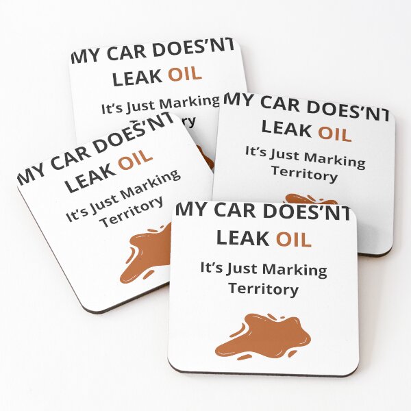 Item preview, Copy of My Car Doesn’t Leak Oil – It’s Just Marking Territory | Funny Car Mechanic Shirt designed and sold by MlO0DY.